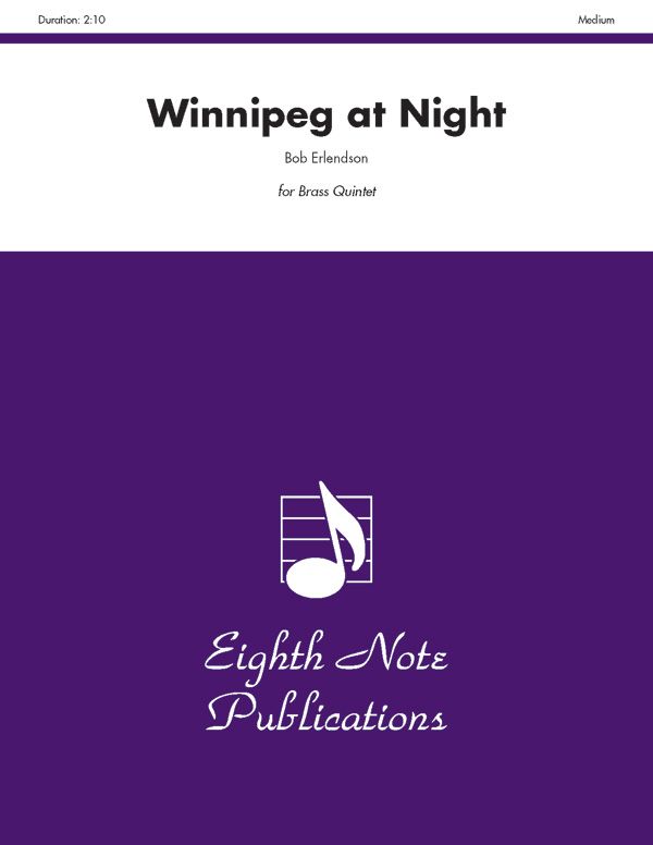 Winnipeg At Night Score & Parts
