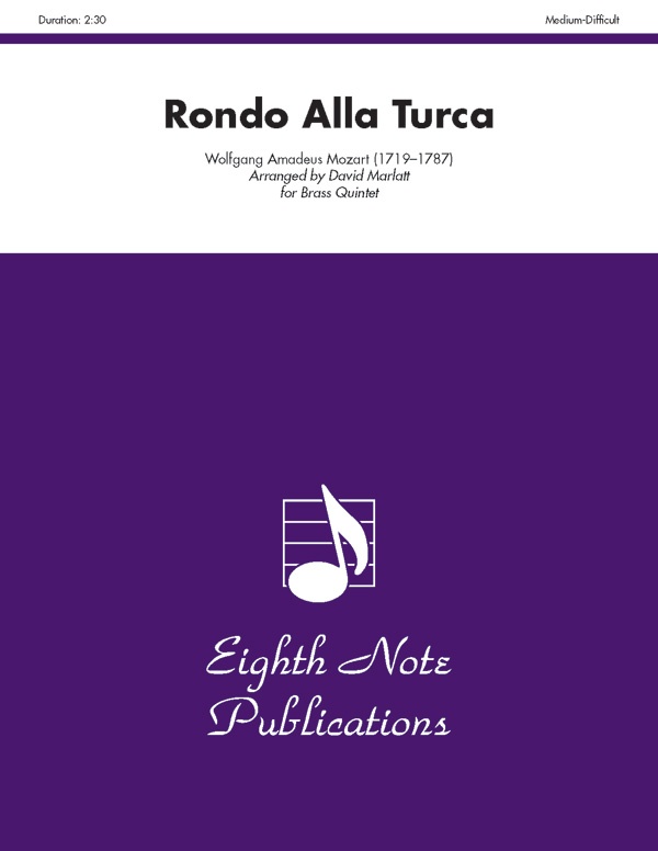 Rondo Alla Turca Tuba Feature Score & Parts