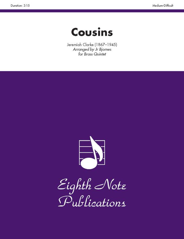 Cousins Trombone, Trumpet Feature Score & Parts