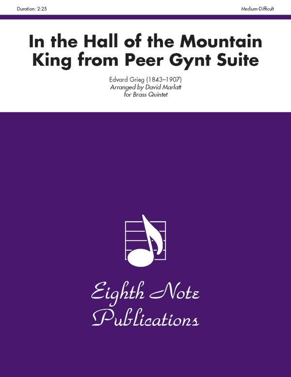 In The Hall Of The Mountain King (From Peer Gynt Suite) Score & Parts