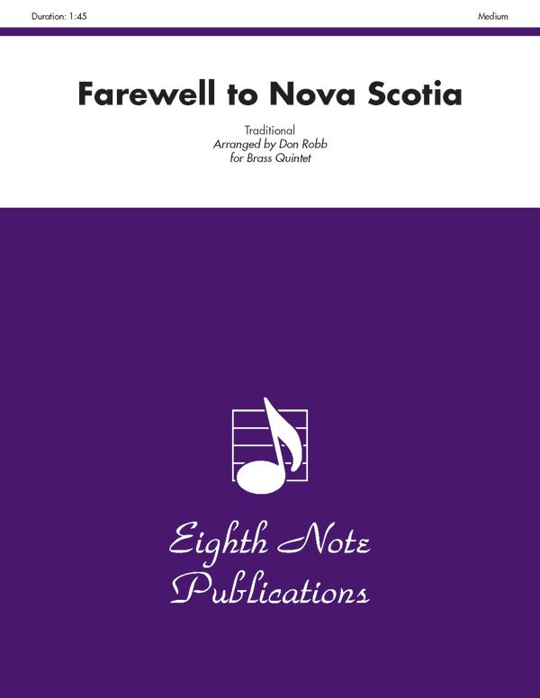 Farewell To Nova Scotia Score & Parts