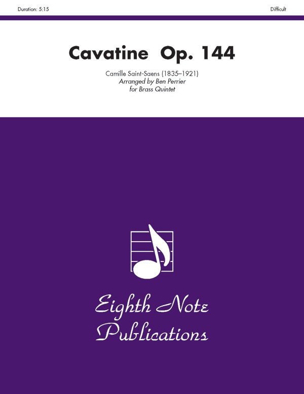 Cavatine, Opus 144 Trombone Feature Score & Parts