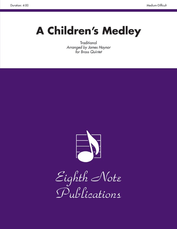 A Children's Medley Score & Parts