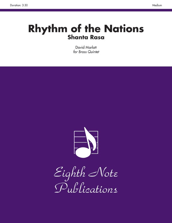Rhythm Of The Nations Shanta Rasa Score & Parts