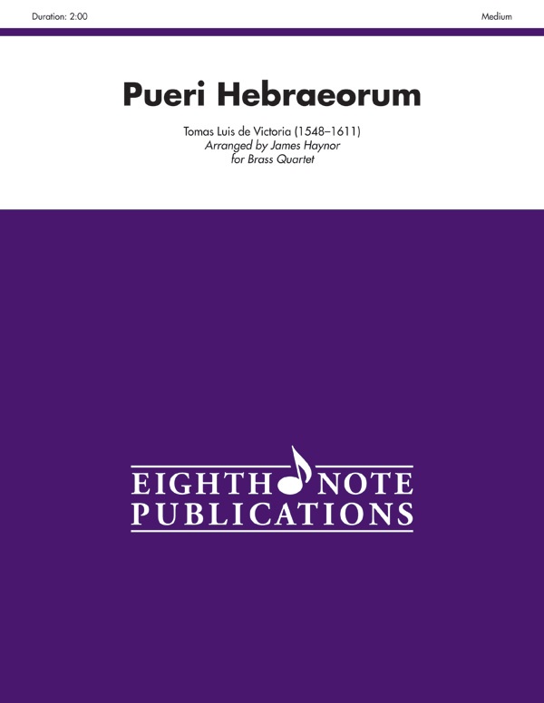 Pueri Hebraeorum Score & Parts