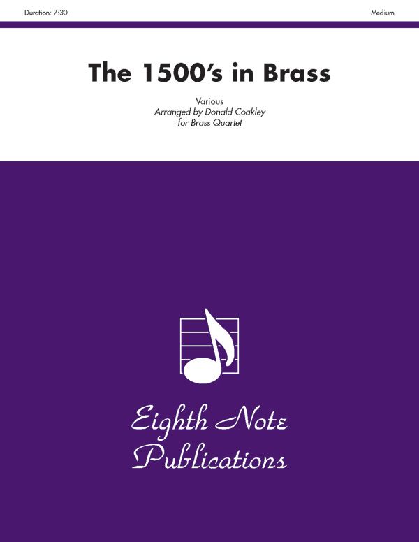 The 1500S In Brass Score & Parts