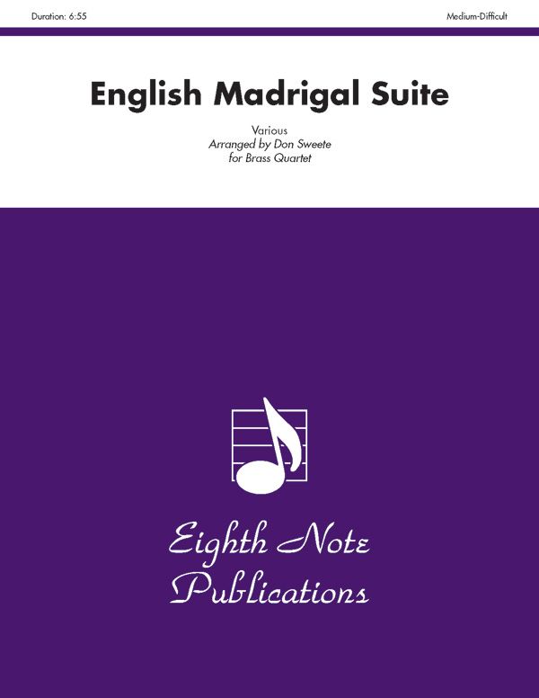English Madrigal Suite Score & Parts