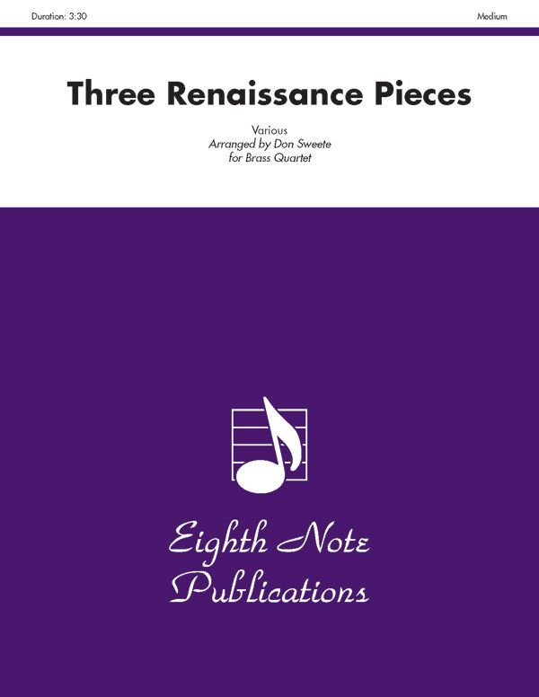 Three Renaissance Pieces Score & Parts