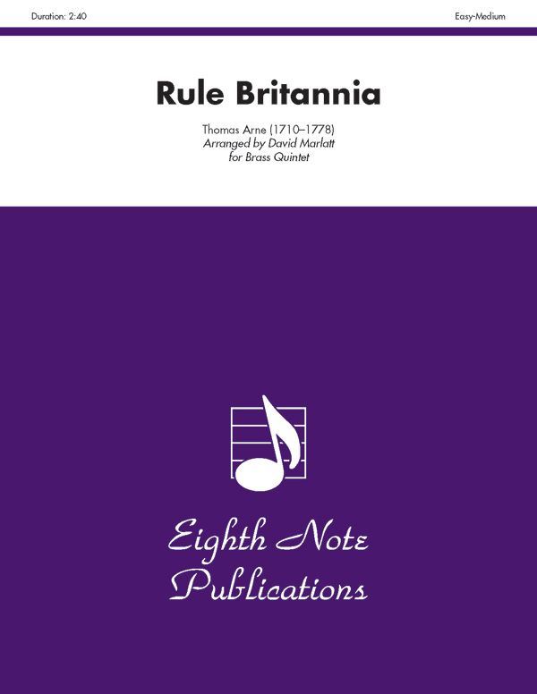 Rule Britannia Score & Parts