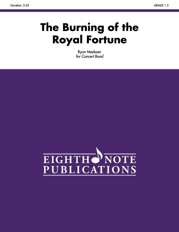 The Burning Of The Royal Fortune Conductor Score & Parts