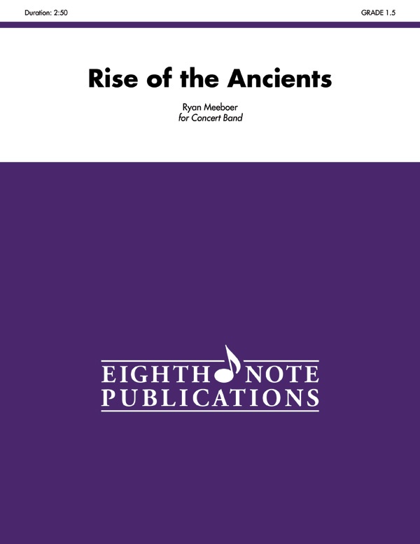 Rise Of The Ancients Conductor Score & Parts