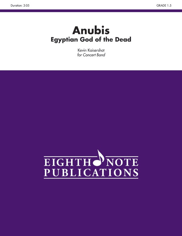 Anubis Egyptian God Of The Dead Conductor Score