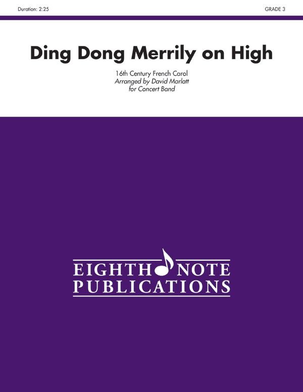 Ding Dong Merrily On High Conductor Score & Parts