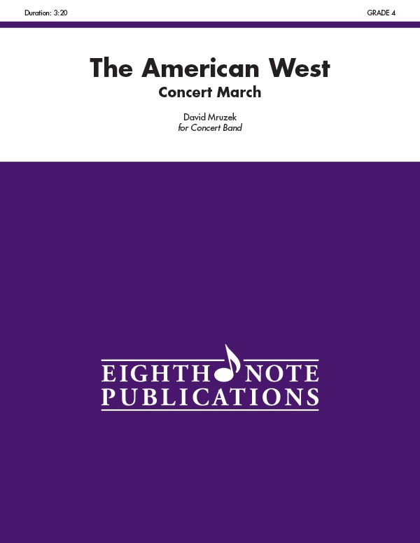 The American West Concert March Conductor Score
