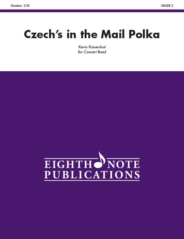 Czech's In The Mail Polka Conductor Score & Parts