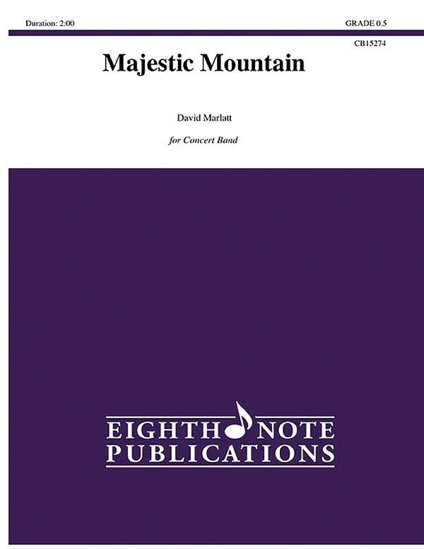 Majestic Mountain Conductor Score