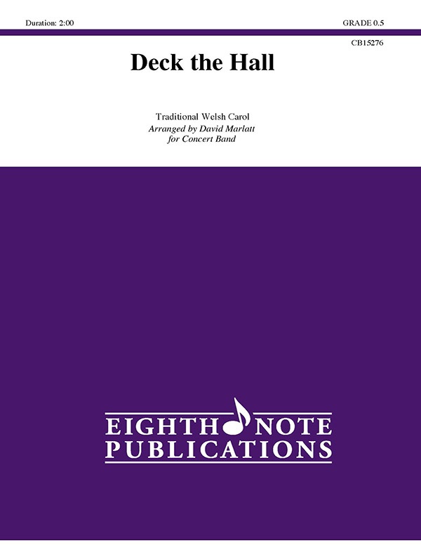 Deck the Hall Conductor Score & Parts