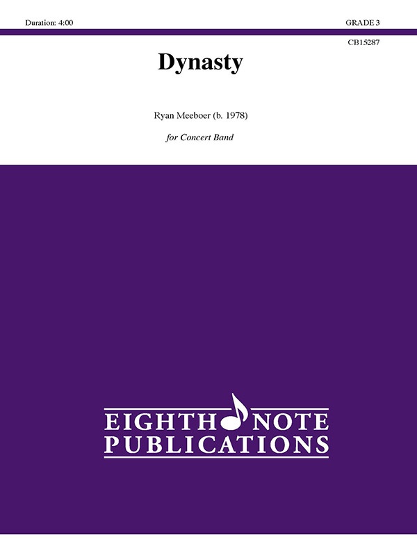 Dynasty Conductor Score & Parts