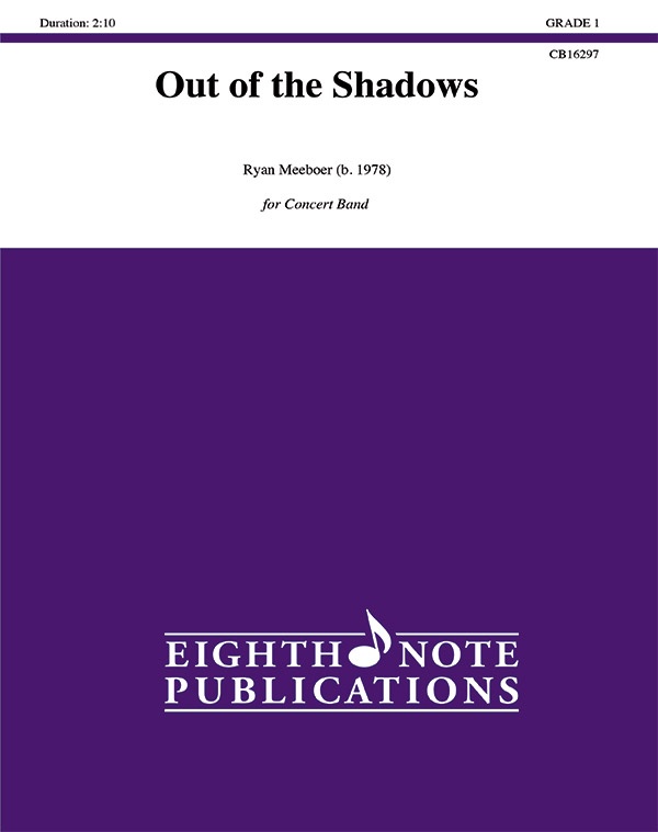 Out Of The Shadows Conductor Score