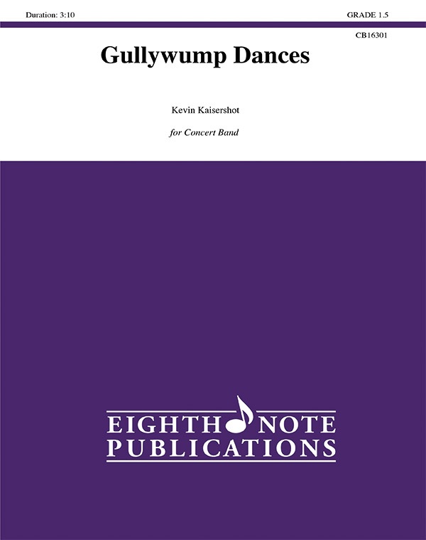 Gullywump Dances Conductor Score & Parts