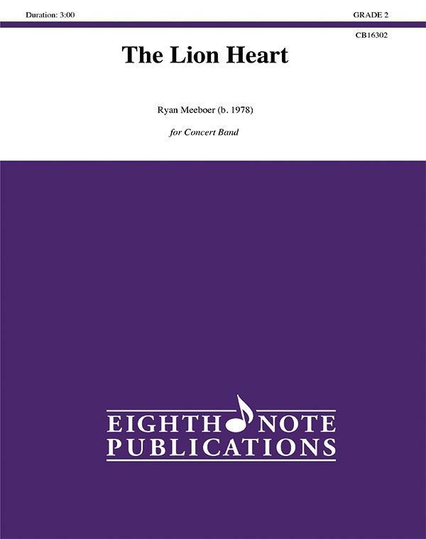 The Lion Heart Conductor Score & Parts