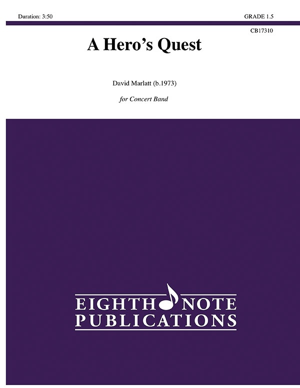 A Hero's Quest Conductor Score & Parts