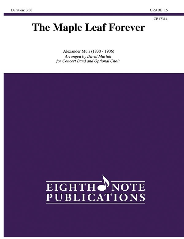 The Maple Leaf Forever Conductor Score & Parts