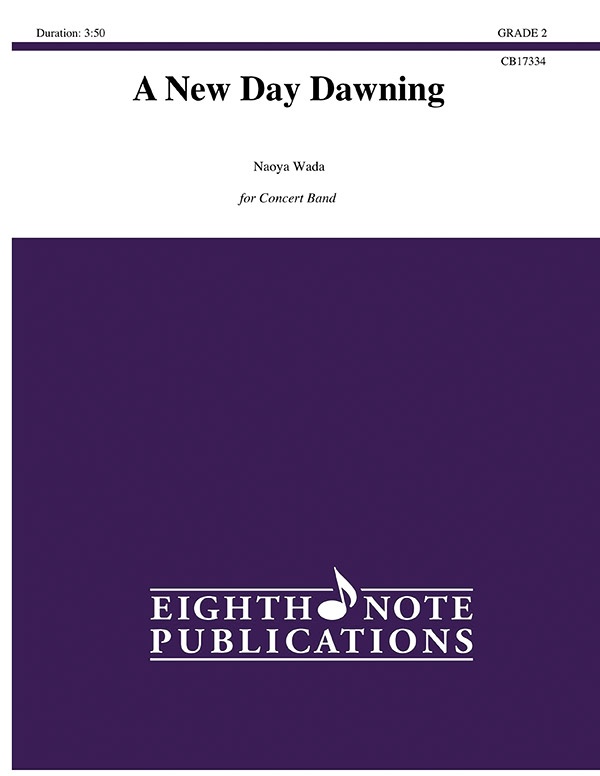 A New Day Dawning Conductor Score & Parts