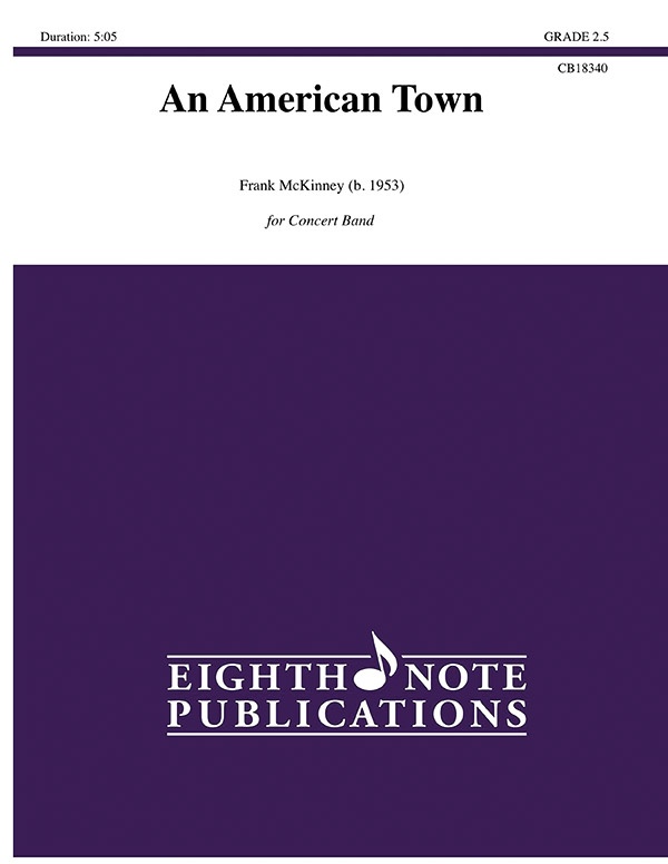 An American Town Conductor Score & Parts