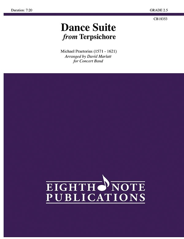 Dance Suite From Terpsichore Conductor Score & Parts