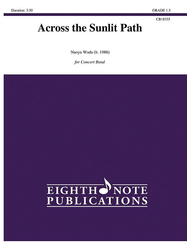 Across The Sunlit Path Conductor Score & Parts