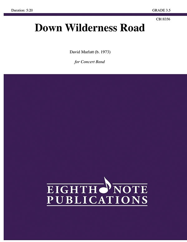 Down Wilderness Road Conductor Score & Parts