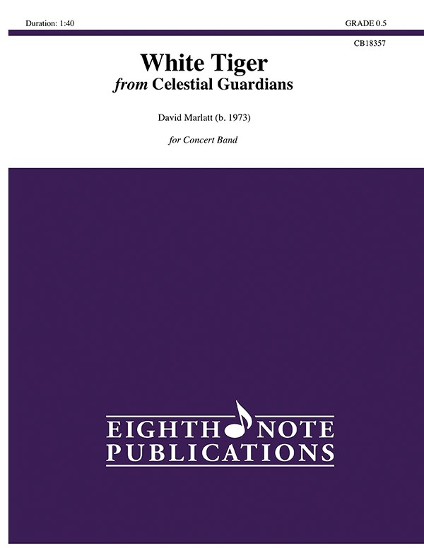 White Tiger From Celestial Guardians Conductor Score & Parts