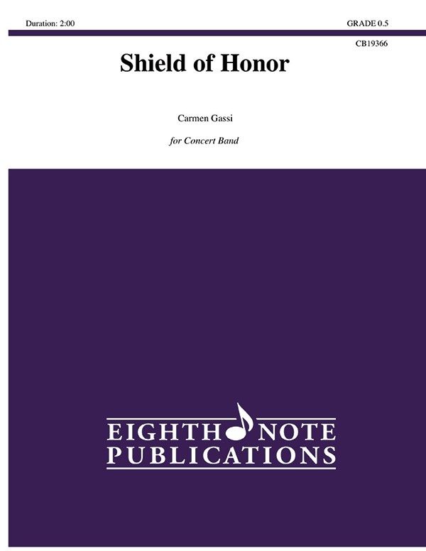 Shield Of Honor Conductor Score & Parts