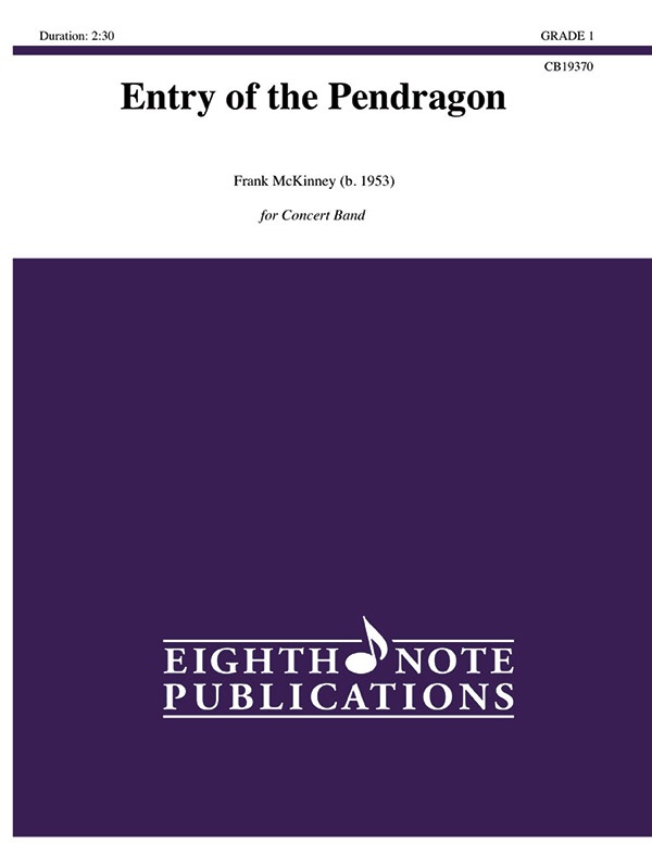 Entry Of The Pendragon Conductor Score & Parts