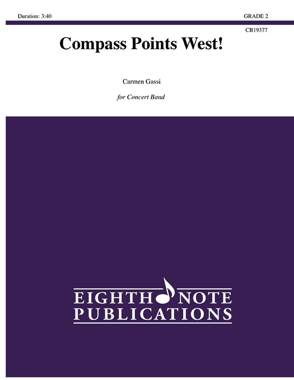 Compass Points West! Conductor Score & Parts