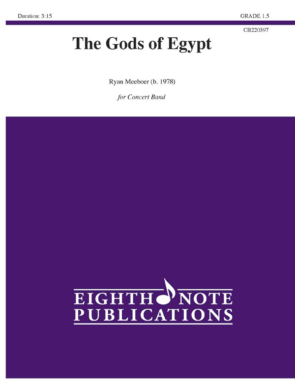 The Gods Of Egypt Conductor Score & Parts