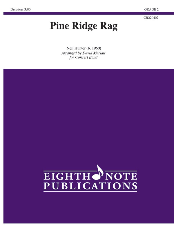 Pine Ridge Rag Conductor Score & Parts
