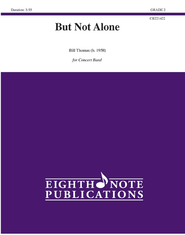 But Not Alone Conductor Score & Parts