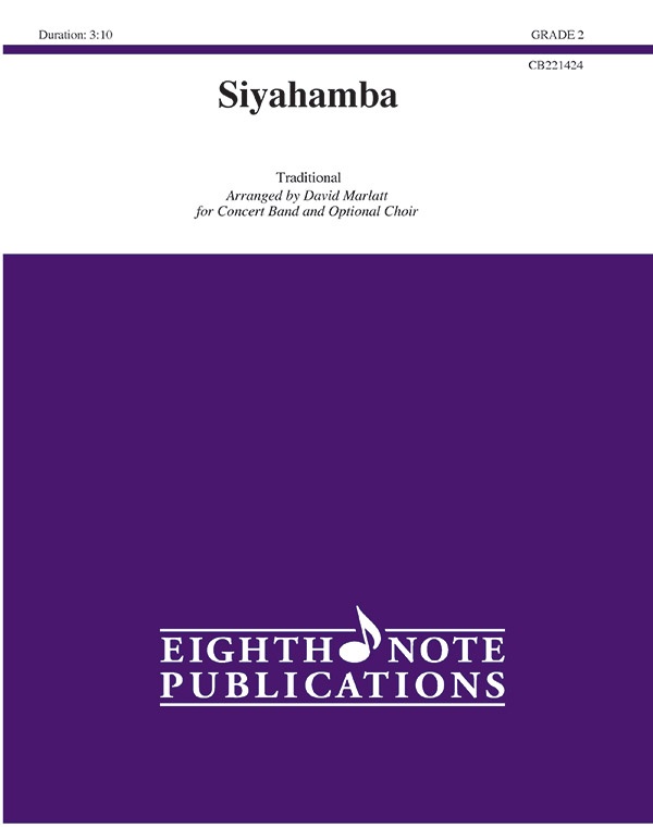 Siyahamba Conductor Score & Parts