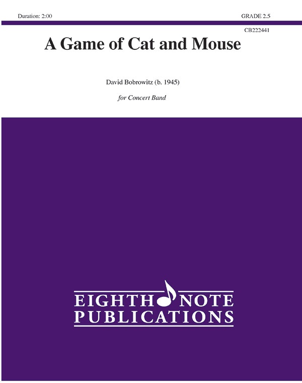 A Game Of Cat And Mouse Conductor Score & Parts