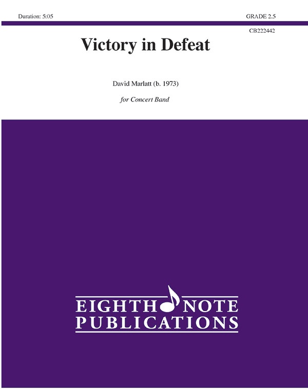 Victory In Defeat Conductor Score & Parts