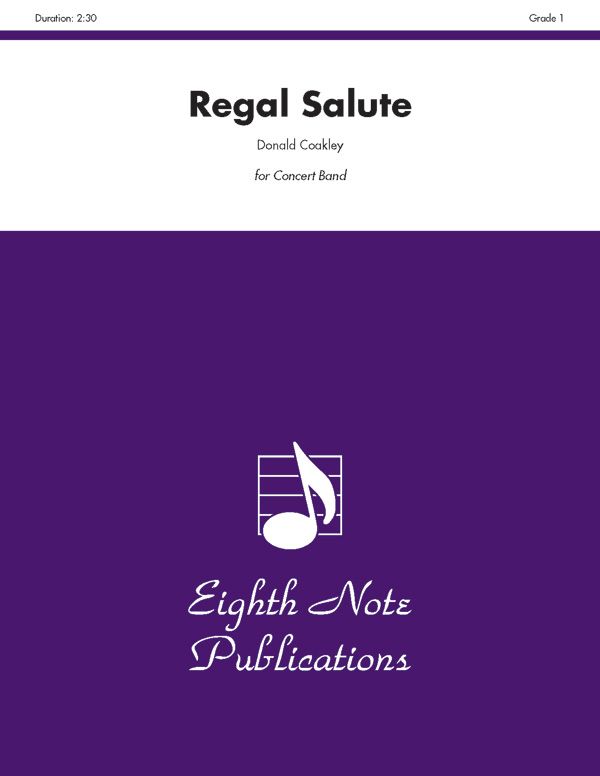 Regal Salute Conductor Score & Parts