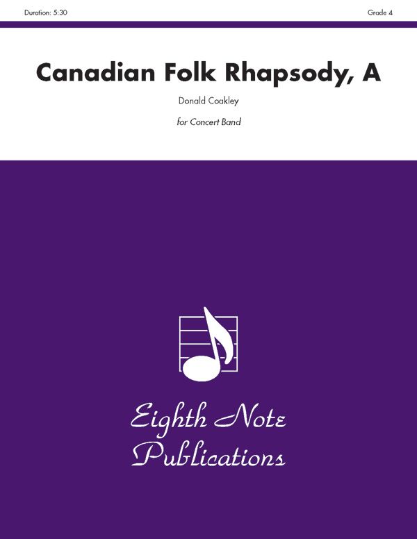 A Canadian Folk Rhapsody Conductor Score & Parts