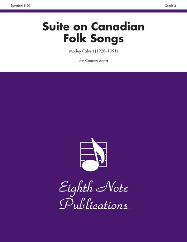 Suite On Canadian Folk Songs Conductor Score & Parts