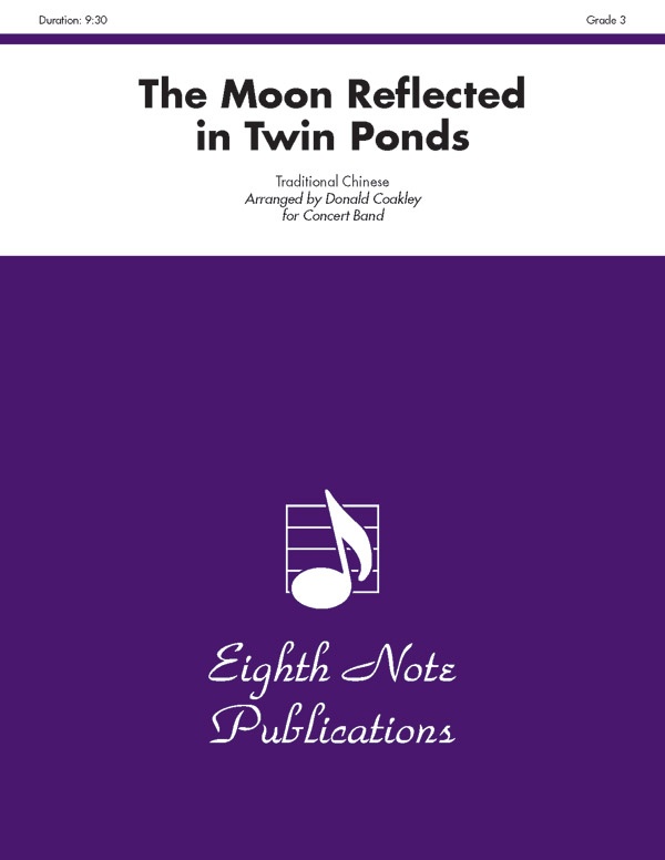 The Moon Reflected In Twin Ponds Conductor Score