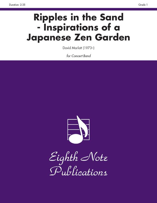 Ripples In The Sand Inspirations Of A Japanese Zen Garden Conductor Score & Parts