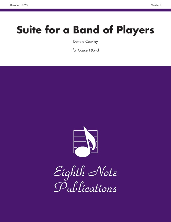 Suite For A Band Of Players Conductor Score & Parts