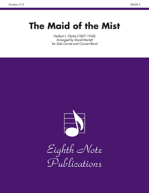 The Maid Of The Mist Solo Cornet And Concert Band Conductor Score