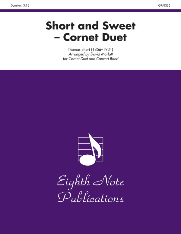 Short And Sweet Cornet Duet And Concert Band Conductor Score